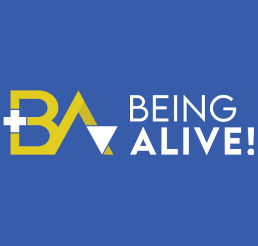 Being Alive: Pride with Purpose shirt design - zoomed