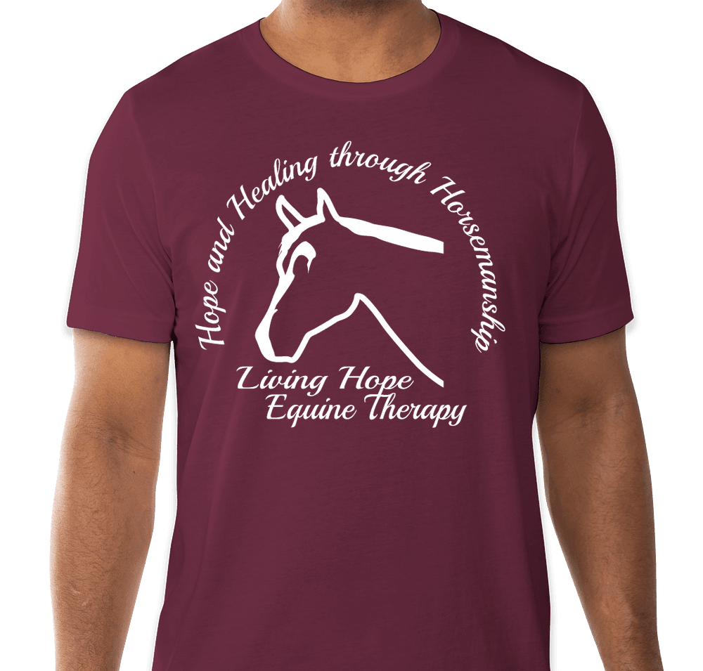 Living Hope Equine Therapy t-shirt fundraiser Fundraiser - unisex shirt design - front