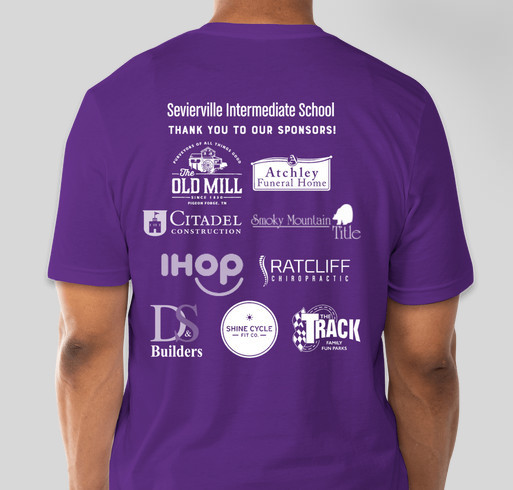 SIS PTO 2021 Fundraiser - unisex shirt design - back