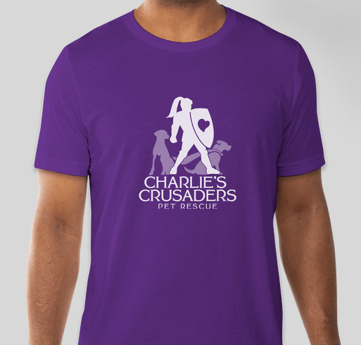 Charlie's Crusaders Summer Gear - Upper Apparel Fundraiser - unisex shirt design - front