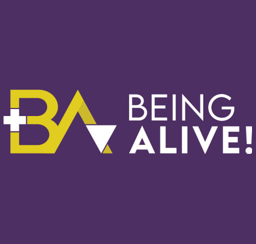 Being Alive: Pride with Purpose shirt design - zoomed