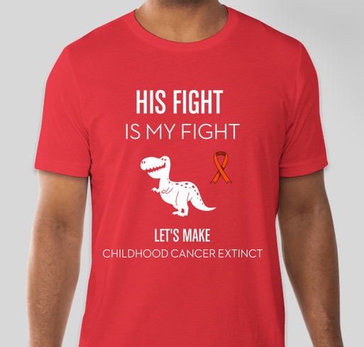 Jeremiah's Fight Fundraiser - unisex shirt design - small