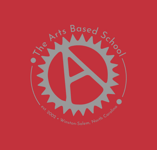 The Arts Based School shirt design - zoomed