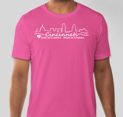 One In Cincy Fundraiser Fundraiser - unisex shirt design - front