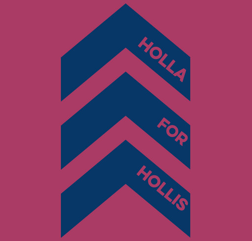 Holla4Hollis 2026 shirt design - zoomed