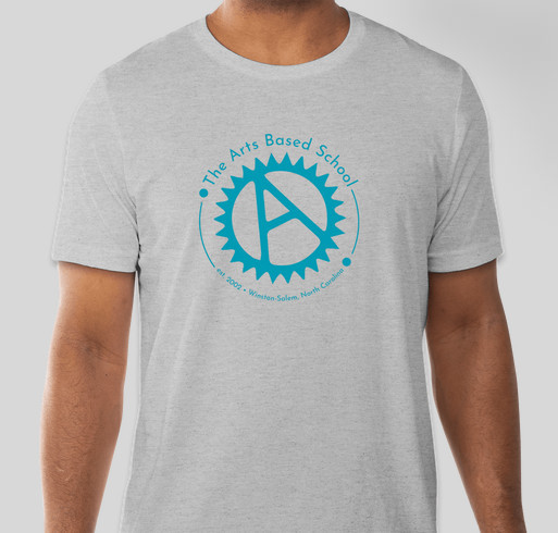 The Arts Based School Fundraiser - unisex shirt design - front