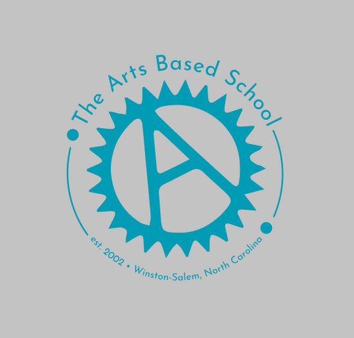 The Arts Based School shirt design - zoomed