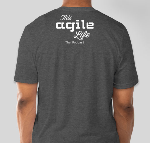 People Work Here T-Shirt from This Agile Life Fundraiser - unisex shirt design - back