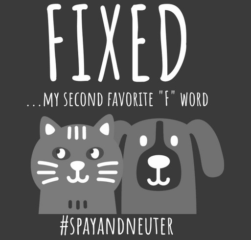 Fix Your Pets! shirt design - zoomed