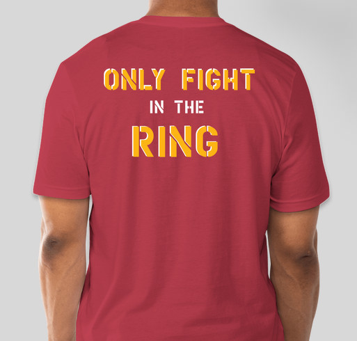 Together Against Bullying with Deontay Wilder Fundraiser - unisex shirt design - back