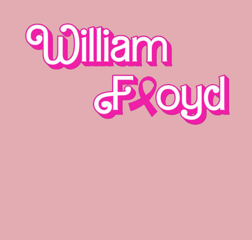 William Floyd Student Government Breast Cancer Awareness T-Shirt shirt design - zoomed