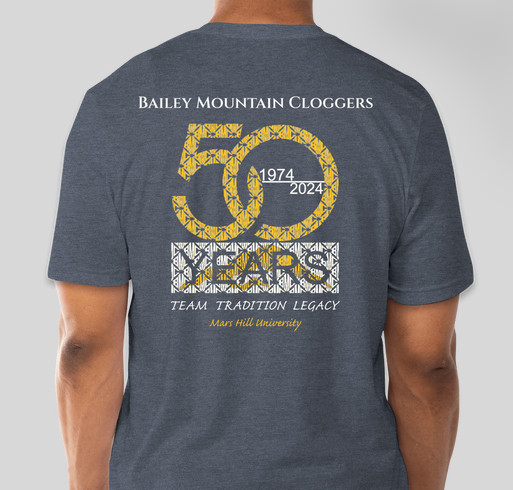 50th Anniversary Limited Edition Shirt BMC Fundraiser - unisex shirt design - back