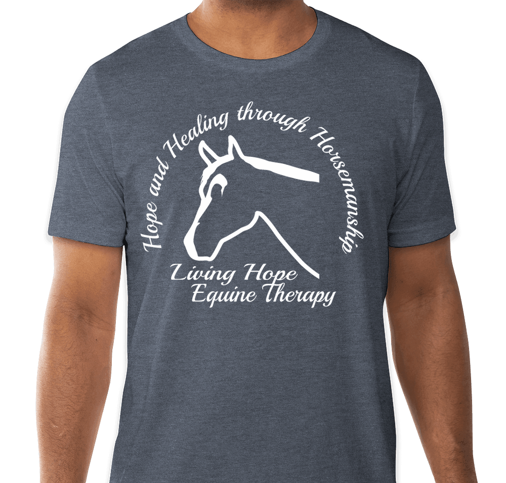 Living Hope Equine Therapy t-shirt fundraiser Fundraiser - unisex shirt design - front