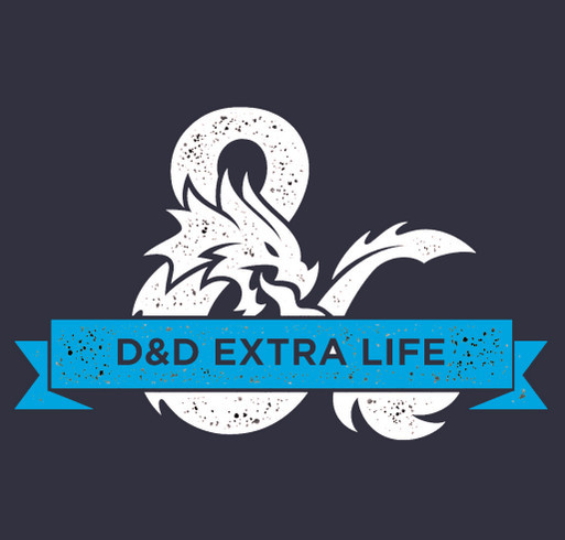D&D Extra Life Xanathar shirt design - zoomed