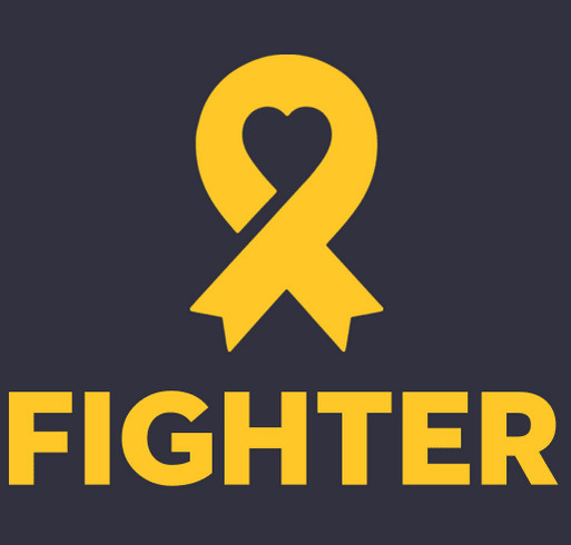 The Fight Foundation - September is Pediatric Cancer Awareness Month - JOIN THE FIGHT! shirt design - zoomed