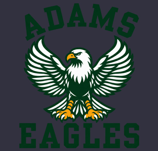 Adams Spirit Wear Eagle Shop shirt design - zoomed