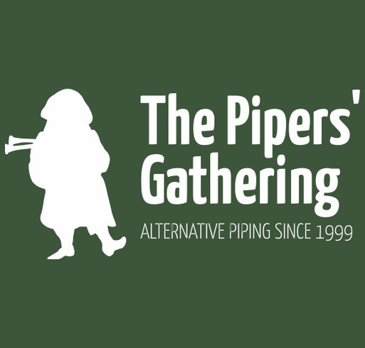 Pipers' Gathering 2026 Shirt Fundraiser shirt design - zoomed