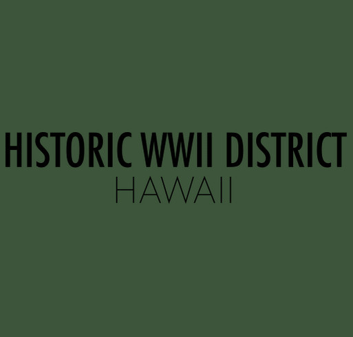 Historic WWII District: Battle of Midway 76th Commemoration shirt design - zoomed