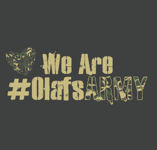 We Are Olaf's Army shirt design - zoomed