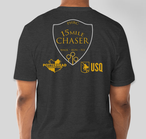PHRC Chaser 15 Mile Fundraiser - unisex shirt design - back