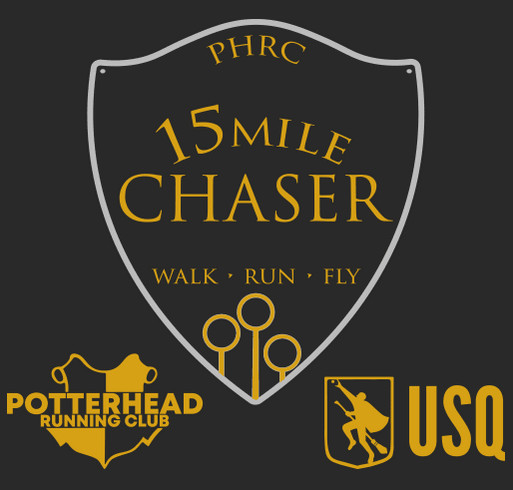 PHRC Chaser 15 Mile shirt design - zoomed