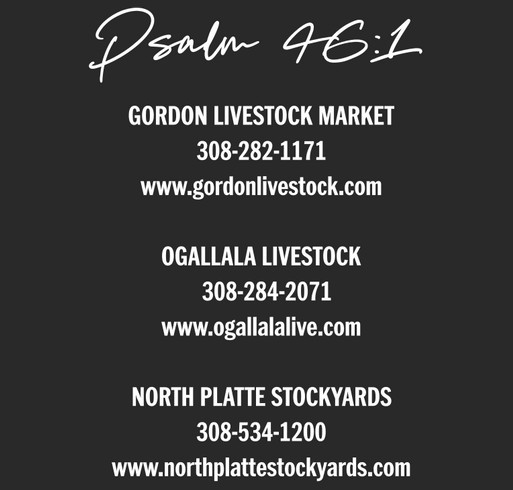 Sandhills Strong shirt design - zoomed