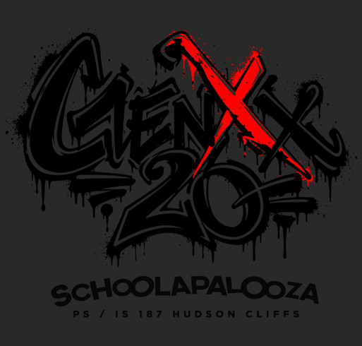 PS/IS Schoolapalooza 20 shirt design - zoomed