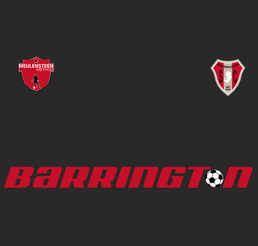 Barrington Soccer Club shirt design - zoomed