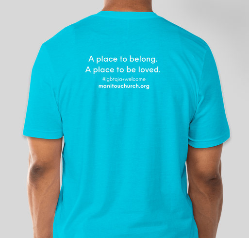 Manitou Church Tshirt Fundraiser - unisex shirt design - back