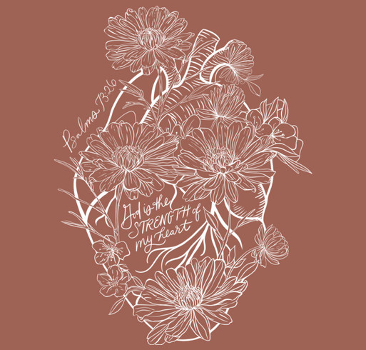 Heart Transplant/Medical Expenses Fundraiser for Katie Russell shirt design - zoomed