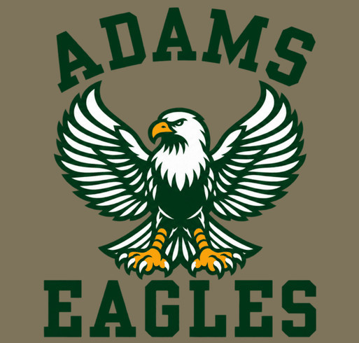 Adams Spirit Wear Eagle Shop shirt design - zoomed