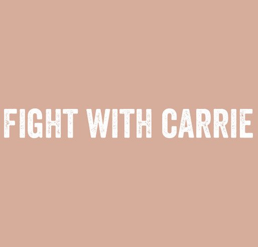 Fight With Carrie shirt design - zoomed