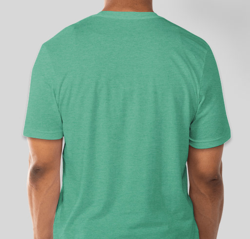 Perennials Growing Group Tee Fundraiser - unisex shirt design - back