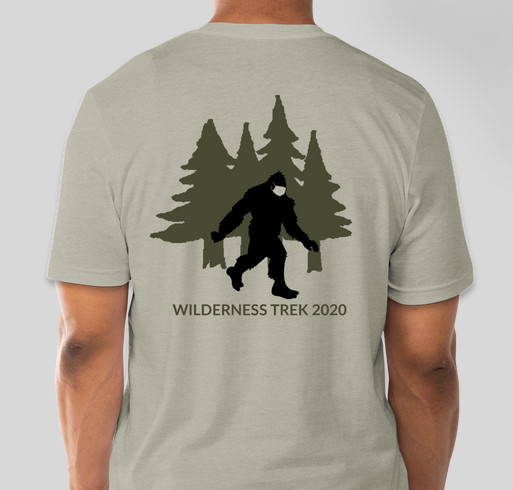 Wilderness Trek 2020 Fundraiser - unisex shirt design - back