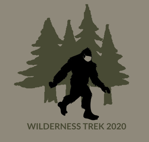 Wilderness Trek 2020 shirt design - zoomed