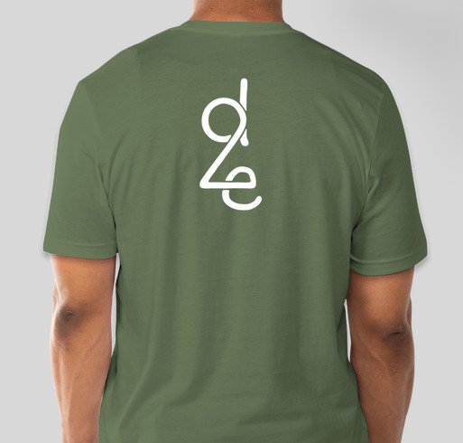 depression2extinction Fundraiser - unisex shirt design - back