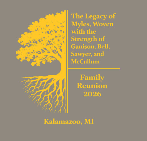 Myles Family Reunion 2026 shirt design - zoomed