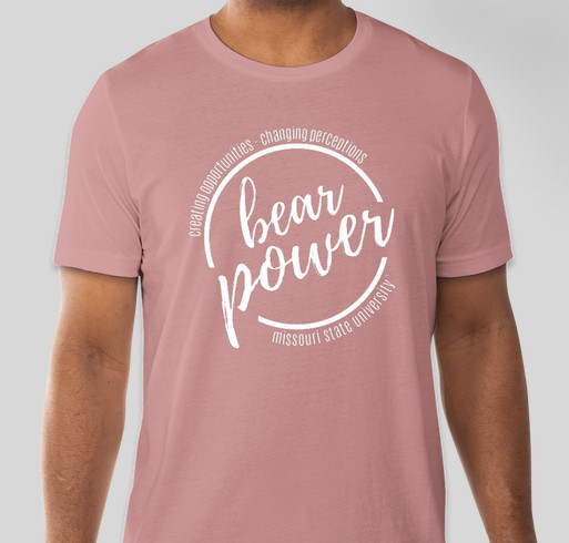 Bear POWER T-Shirt Campaign Fundraiser - unisex shirt design - front