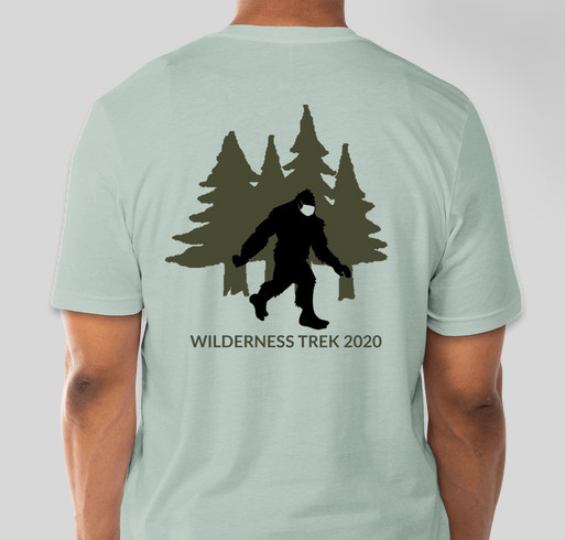 Wilderness Trek 2020 Fundraiser - unisex shirt design - back