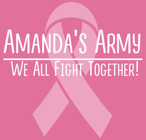 Amanda Lefebvre Breast Cancer Support shirt design - zoomed