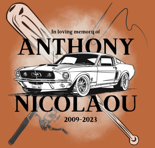 Anthony James Nicolaou shirt design - zoomed