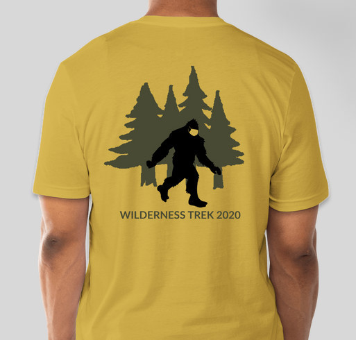 Wilderness Trek 2020 Fundraiser - unisex shirt design - back