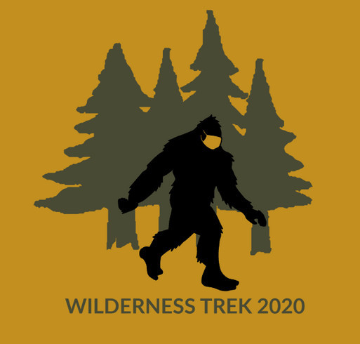 Wilderness Trek 2020 shirt design - zoomed