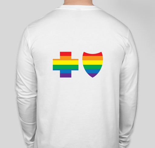 BCBS T-Shirt Fundraiser for Pride 2024 Fundraiser - unisex shirt design - back