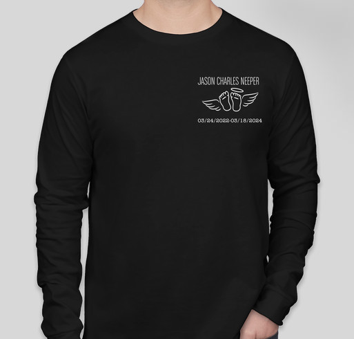 Jason Charles Neeper Memorial Scholarship Fundraiser - unisex shirt design - front