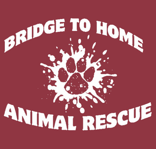 Bridge to Home Animal Rescue shirt design - zoomed