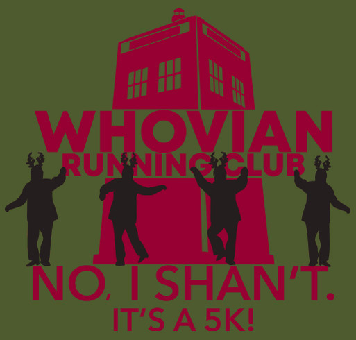 WRC No, I Shan't. 5k shirt design - zoomed