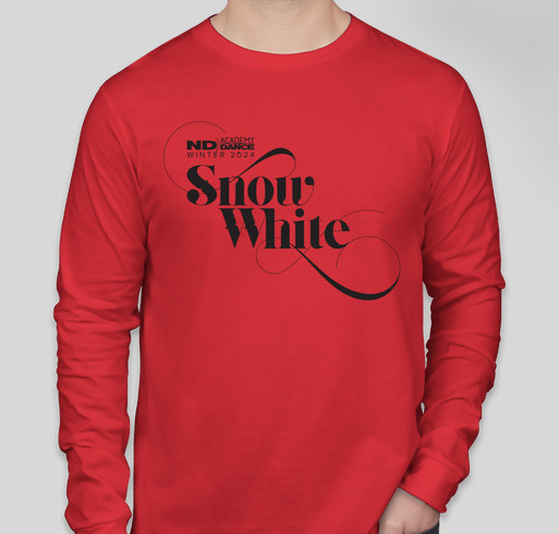 NDAOD "Snow White" Shirts Fundraiser - unisex shirt design - front