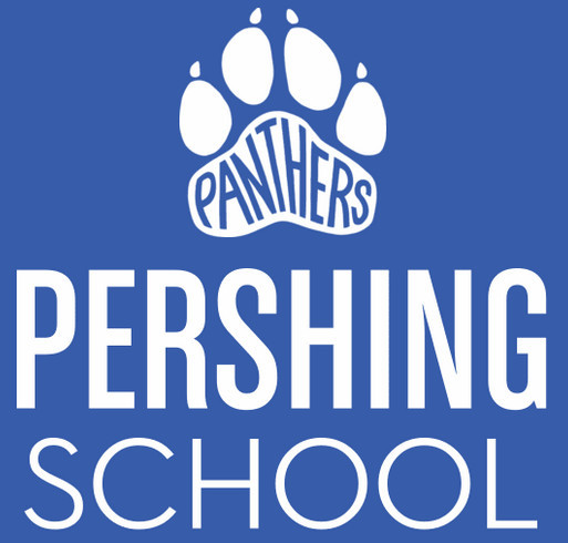Pershing School Spirit Wear Store 2022-2023 shirt design - zoomed