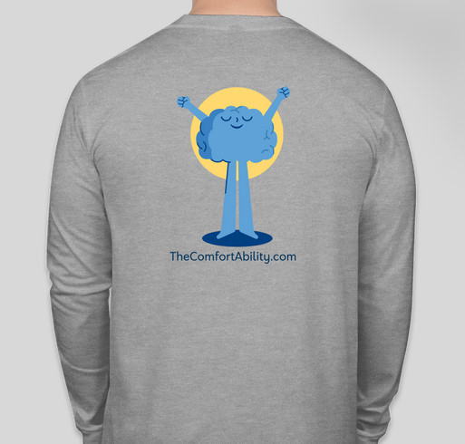 The Comfort Ability Program Fundraiser - unisex shirt design - back